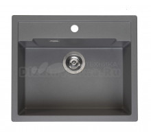 Мойка кухонная Kantera Amsterdam 54 R31056 grey silvery