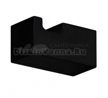 Крючок Colombo Design MiniQ CD127.NM матовый черный, на шурупах