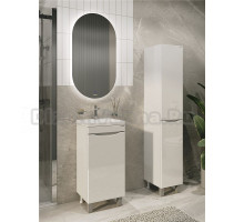 Мебель для ванной комнаты Grossman Виста 40 напольная, белый глянец