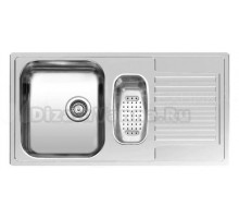 Мойка кухонная Kantera Centurio L 15 LUX OKG stainless steel