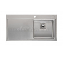 Мойка кухонная Kantera Phoenix 40 Long LUX OKG 44621 right, stainless steel
