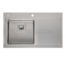 Мойка кухонная Kantera Phoenix 40 LUX OKG R32909 left, stainless steel
