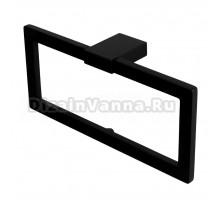 Держатель для полотенец Colombo Design MiniQ B5031.NM матовый черный, кольцо