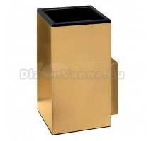 Стакан для ванной Colombo Design MiniQ B5002.OM настенный, золото, пластиковый