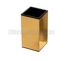 Стакан для зубных щеток Colombo Design MiniQ B1643.OM золото, пластиковый