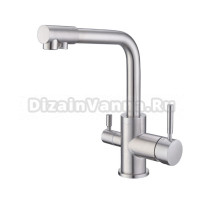 Смеситель для кухни Emar Steel ЕС - 3003 сатин