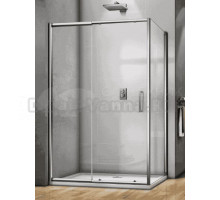 Душевая дверь в нишу Good Door Spirit WTW-130-C-CH 130х190 см, профиль глянцевый хром, стекло прозрачное