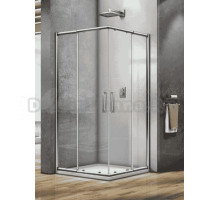 Душевой уголок Good Door Spirit CR-90-C-CH 90х90 см, профиль глянцевый хром, стекло прозрачное