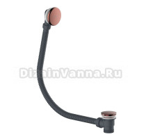 Слив перелив для ванны WasserKRAFT, Золото