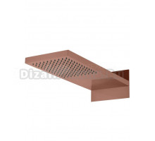 Верхний душ Boheme Fusion 419-BRB С ВНУТРЕННЕЙ ЧАСТЬЮ, брашированная бронза