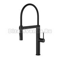 Смеситель для кухни с гибким изливом A8867, Черный