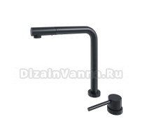 Смеситель для кухни Emar Steel ЕС - 7027 black