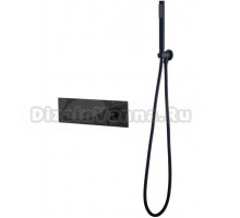 Встраиваемый смеситель для душа и ванны Boheme Fusion 130-SYS-B С ВНУТРЕННЕЙ ЧАСТЬЮ, для ванны с душем, матовый черный