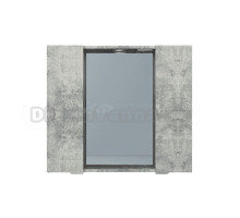 Зеркало Emmy Агата 80 светлый бетон