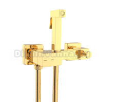 Гигиенический душ Weltwasser Higi Q02 GG со смесителем, золото