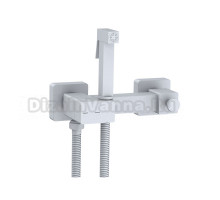 Гигиенический душ Weltwasser Higi Q02 WT со смесителем, матовый белый