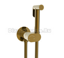 Гигиенический душ Weltwasser Higi R01 BR со смесителем, С ВНУТРЕННЕЙ ЧАСТЬЮ, бронза