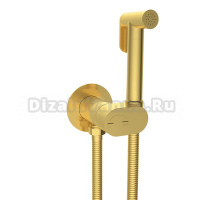 Гигиенический душ Weltwasser Higi R01 MGL со смесителем, С ВНУТРЕННЕЙ ЧАСТЬЮ, матовое золото