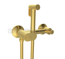 Гигиенический душ Weltwasser Higi R02 MGL со смесителем, матовое золото