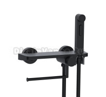 Гигиенический душ Weltwasser Higi SH2 BL со смесителем, матовый черный