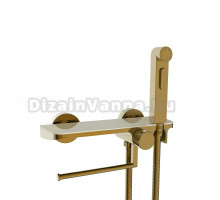 Гигиенический душ Weltwasser Higi SH2 BR со смесителем, бронза