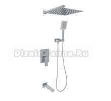 Душевой комплект Oliveeka D OL-88939003-CR С ВНУТРЕННЕЙ ЧАСТЬЮ, хром