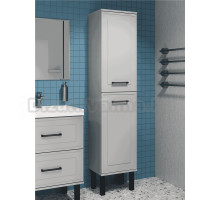 Шкаф-пенал для ванной STWORKI Хадстен 40 напольный, серый