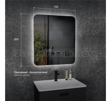 Светодиодное зеркало Tuscany 70*80 (бесконтактный)