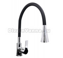 Смеситель для кухни Stella Polar Тулуза S3865-2 хром, черный