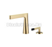 Смеситель для раковины Boheme Duo 161-MG matt gold