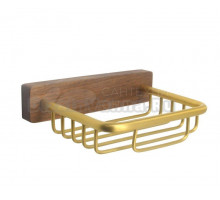 Мыльница Bronze de Luxe 10703G золотая