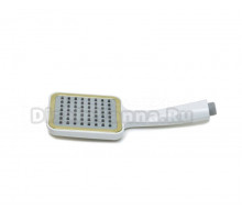 Лейка для душа Bronze de Luxe QUADRO 215, белый/золото