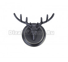 Крючок для ванной комнаты Bronze de Luxe SCANDI 81152B, черный