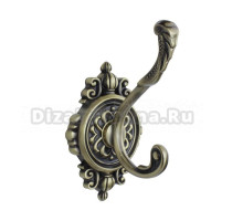 Крючок для ванной комнаты Bronze de Luxe ROYAL R25205, бронза