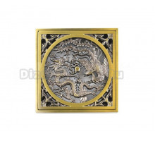 Душевой трап Bronze de Luxe 21986-5602, бронза