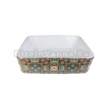 Раковина чаша Bronze de Luxe COZY 1237V, разноцветная