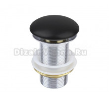 Донный клапан для раковины Bronze de Luxe 1001B без перелива, черный
