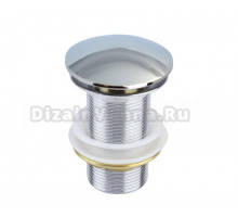 Донный клапан для раковины Bronze de Luxe без перелива, хром