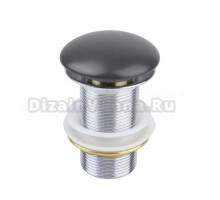 Донный клапан для раковины Bronze de Luxe 1003G без перелива, серый