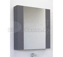 Зеркало-шкаф Comforty Лима 70 антрацит