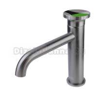 Смеситель для раковины Bronze de Luxe 9009GM-G, графит/зеленый