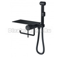 Гигиенический душ Bronze de Luxe Scandi 708B со смесителем, черный