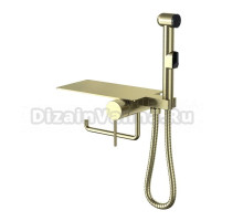 Гигиенический душ Bronze de Luxe Scandi 708BR со смесителем, бронза