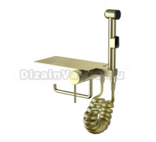 Гигиенический душ Bronze de Luxe Scandi 708/1BR со смесителем, бронза