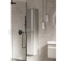 Шкаф-пенал для ванной EQUIL Elegante 36 R/L амарок, белый