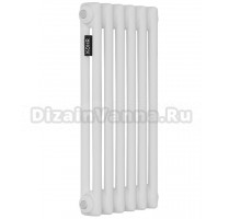 Радиатор стальной трубчатый Kohr Heim SRC01-2050/06 2 трубы, 6 секций, боковое проходное подключение, белый