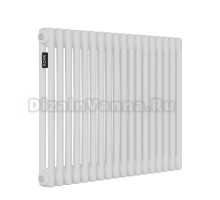 Радиатор стальной трубчатый Kohr Heim SRC01-2050/18 2 трубы, 18 секций, боковое проходное подключение, белый