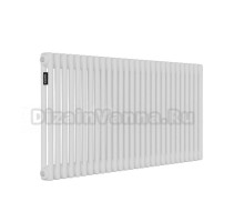 Радиатор стальной трубчатый Kohr Heim SRC01-2050/28 2 трубы, 28 секций, боковое проходное подключение, белый