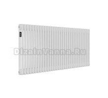 Радиатор стальной трубчатый Kohr Heim SRC01-2050/32 2 трубы, 32 секции, боковое проходное подключение, белый