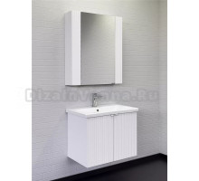 Мебель для ванной комнаты Comforty Лима 70П подвесная, матовая белая